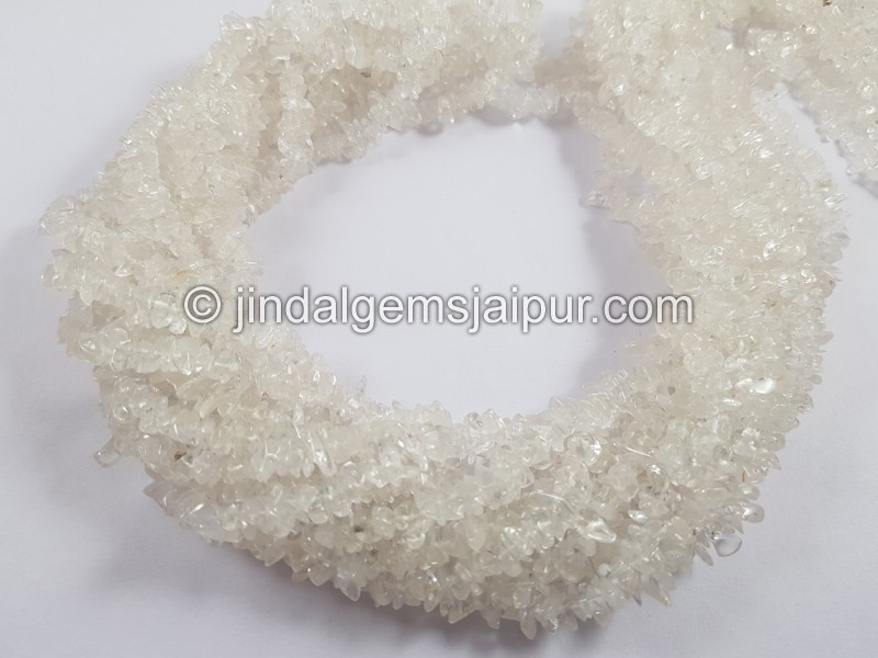 Crystal Quartz Uncut Chips Beads